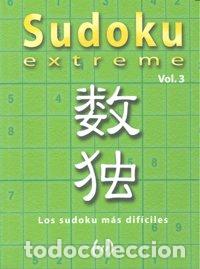 Libros: SUDOKU EXTREME VOL.3 - AA.VV