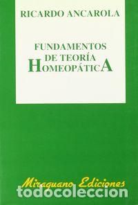 books: FUNDAMENTOS TEORIA HOMEOPATICA - SIN AUTOR