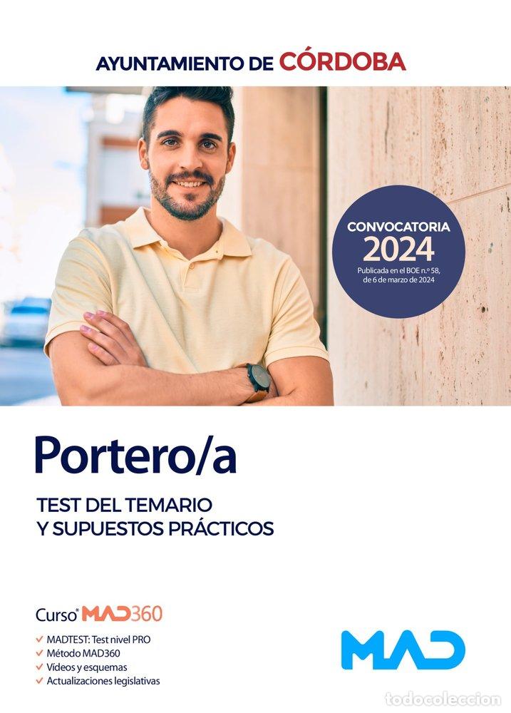 Livros: PORTERO/A AYUNTAMIENTO CORDOBA TEST Y SUPUESTOS PRACTICOS - AA.VV