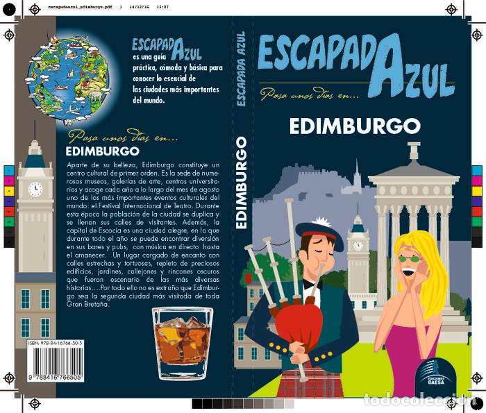 Livres: EDIMBURGO ESCAPADA AZUL - MONREAL IGLESIA, MANUEL