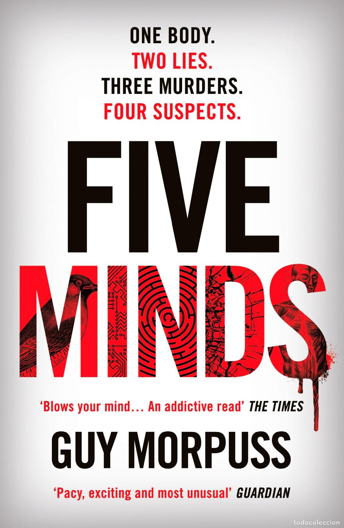 Livros: FIVE MINDS : A FINANCIAL TIMES BOOK OF THE YEAR - Morpuss, Guy