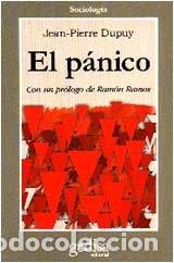 Libros: PANICO - DUPUY, J.P.