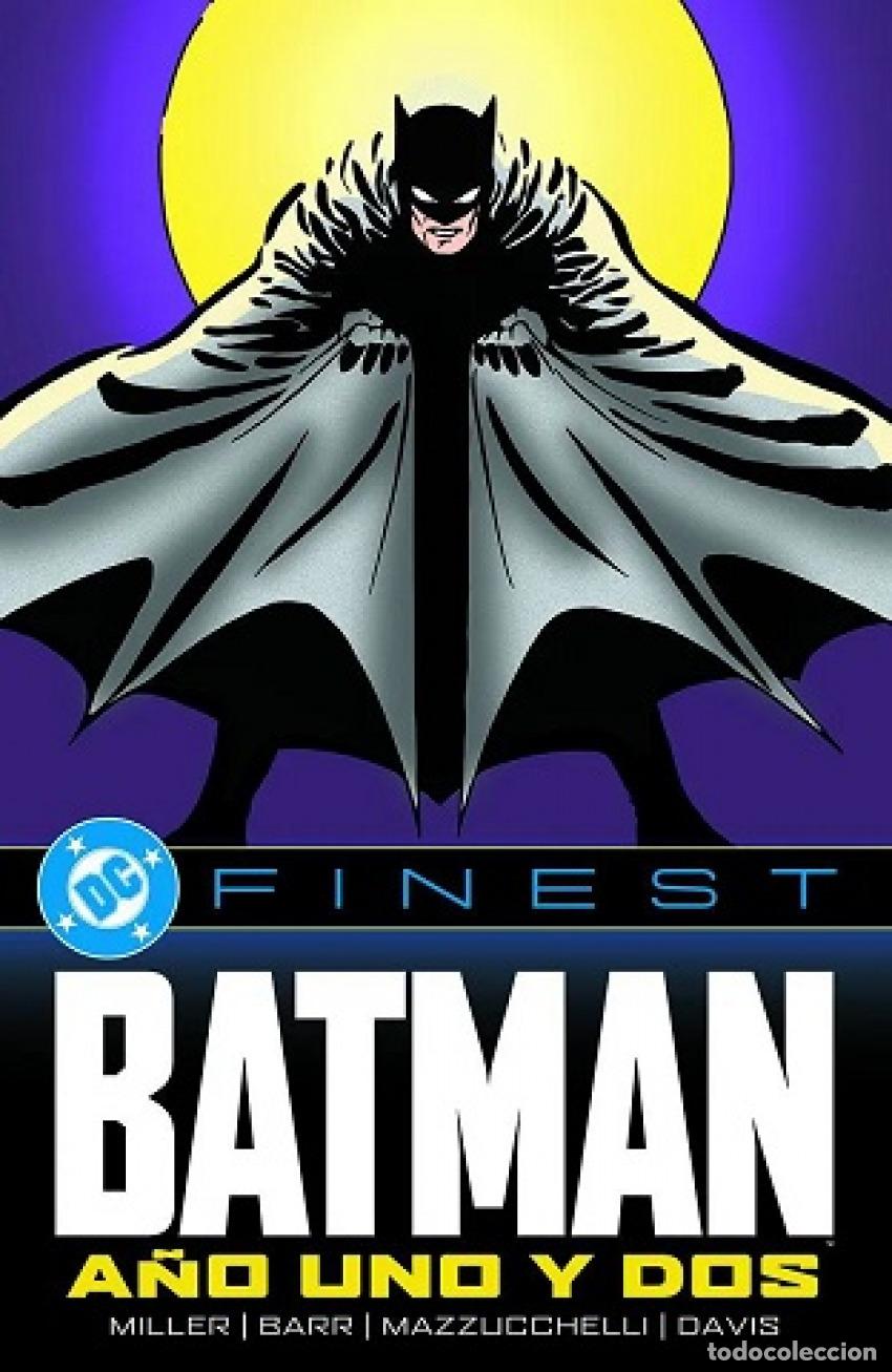 Libros: DC FINEST. BATMAN: A&Ntilde;O UNO Y DOS - FRANK MILLER