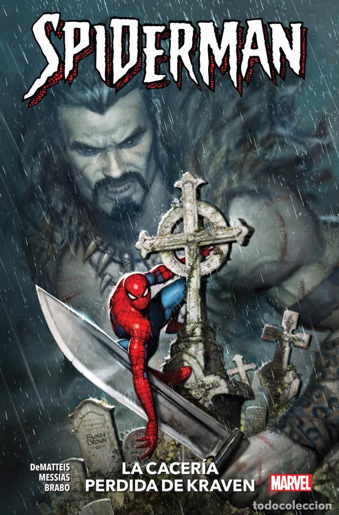 Libros: 100% MARVEL HC. SPIDERMAN. LA CACER&Iacute;A PERDIDA DE KRAVEN - MESSIAS, EDER