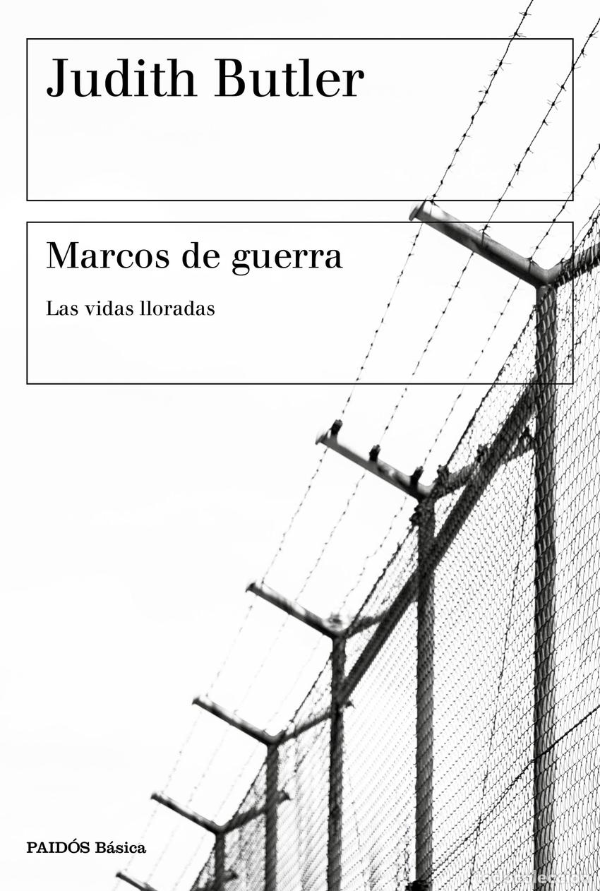 Libros: MARCOS DE GUERRA - Butler, Judith