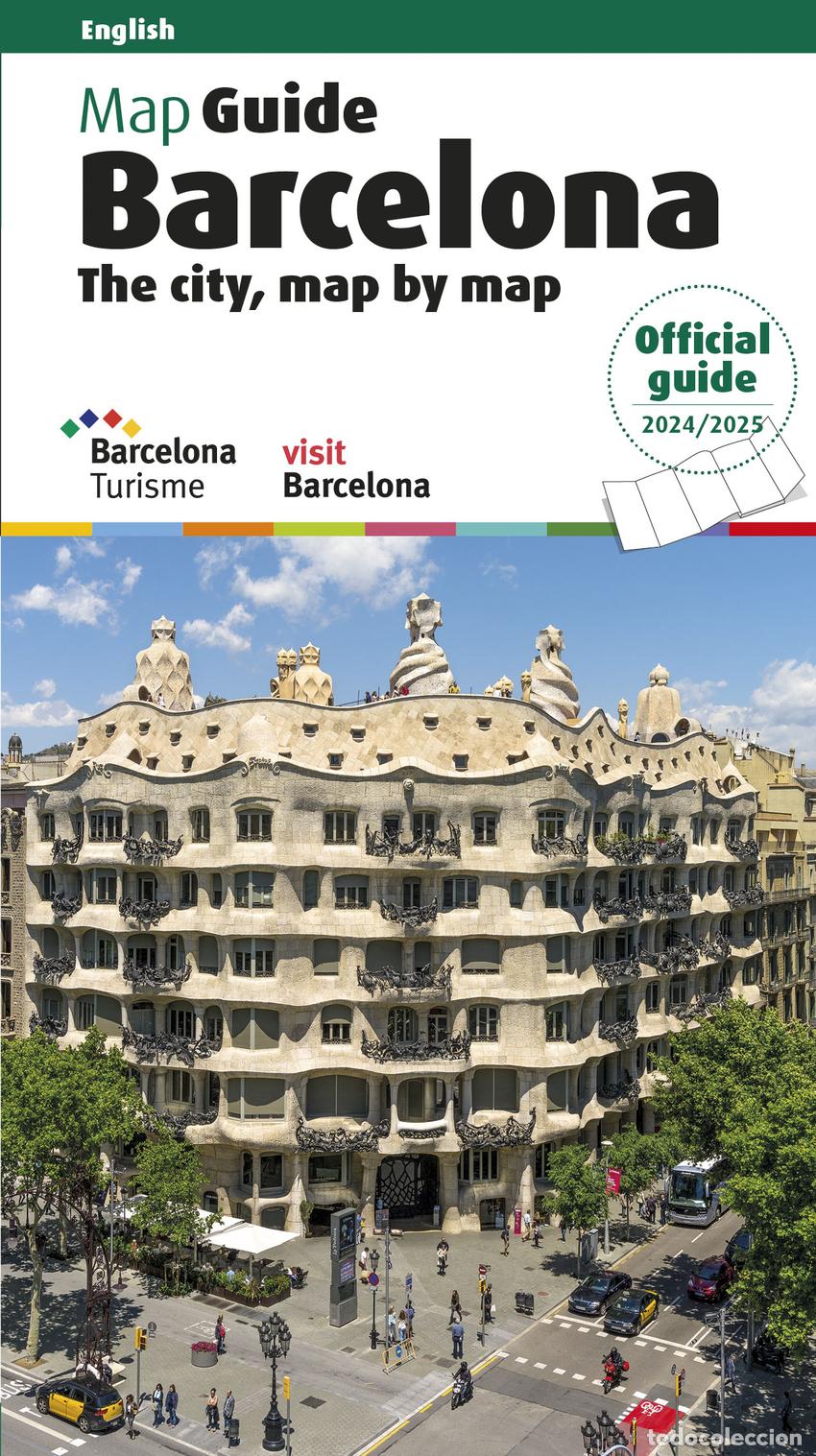 Libros: BARCELONA - THE CITY, MAP BY MAP (GUIDE 2026-2027) - Moix Puig, Ll&agrave;tzer