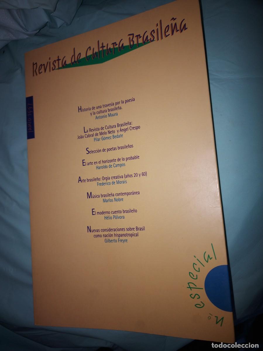 Libros: REVISTA DE CULTURA BRASILE&Ntilde;A