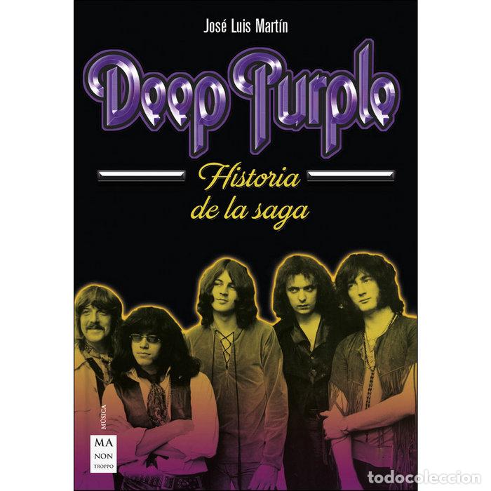 Libros: DEEP PURPLE HISTORIA DE LA SAGA - MARTIN, JOSE LUIS