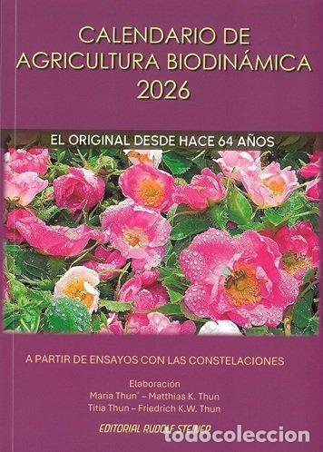 Libros: CALENDARIO DE AGRICULTURA BIODINAMICA 2026 - MARIA THUN
