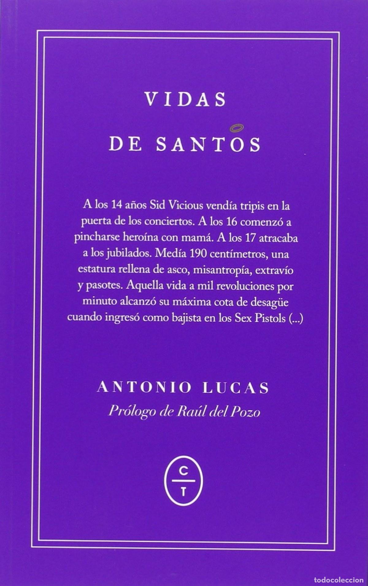 Libros: VIDAS DE SANTOS - Lucas, Antonio