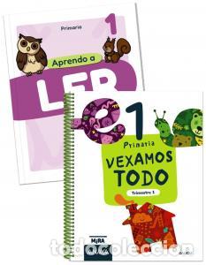 Libros: Vexamos todo 1. primeiro trimestre. lingua 1. plus lingua 1. aprendo a lerprimaria.1er cursomira - .
