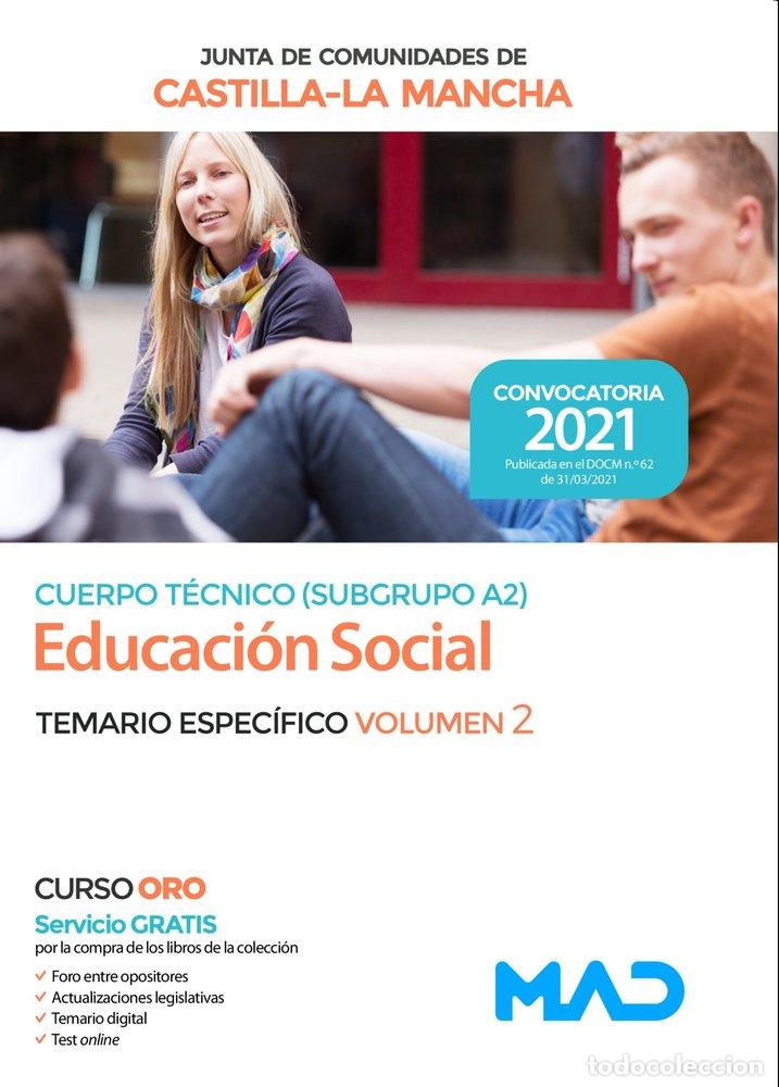 Livres: CUERPO TECNICO A2 EDUCACION SOCIAL ESPECIFICO VOL 2 CMANCHA - AA.VV