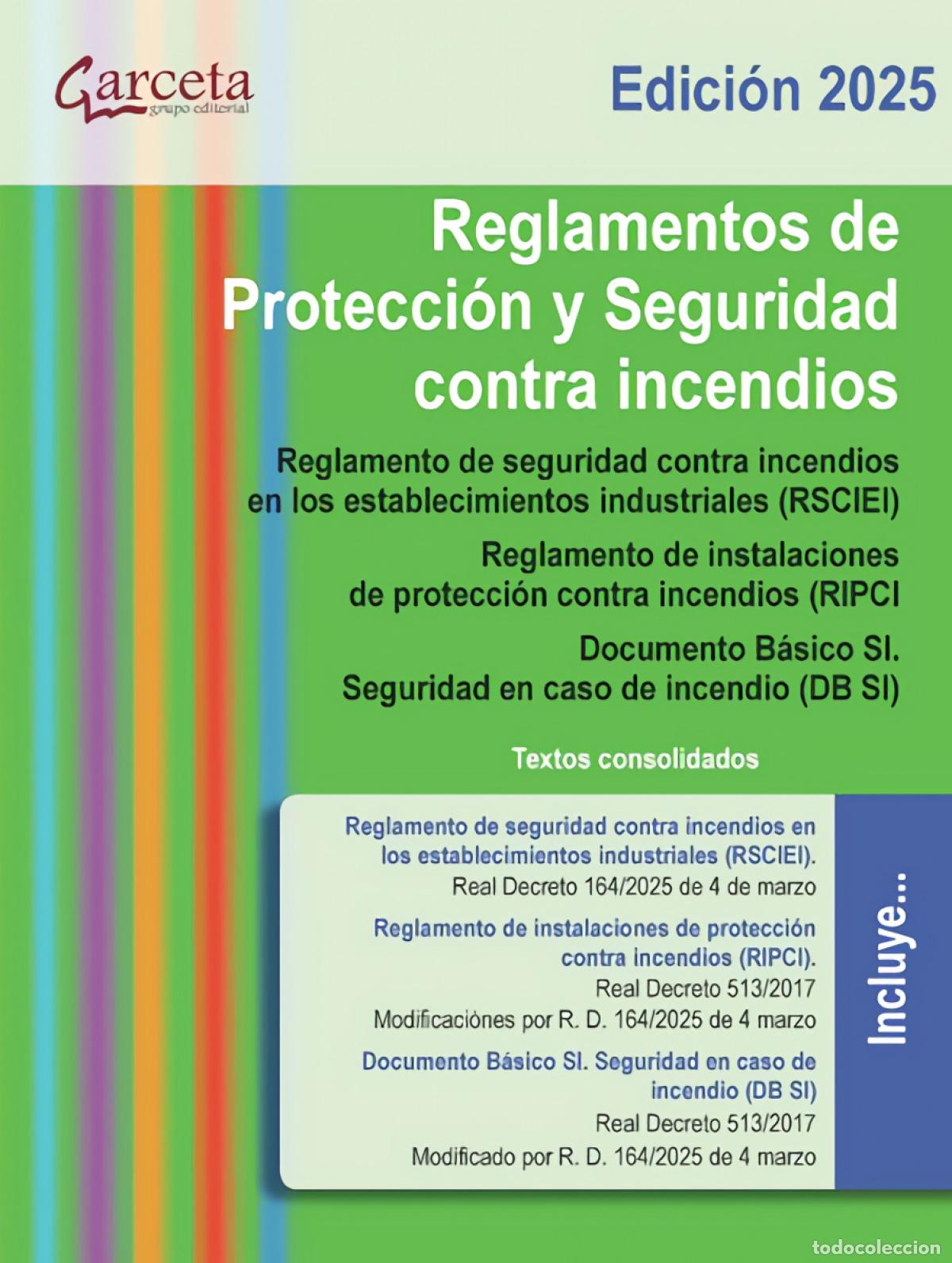B&uuml;cher: REGLAMENTOS DE PROTECCI&Oacute;N Y SEGURIDAD CONTRA INCENDIOS 2025 - Espanol/Castellano