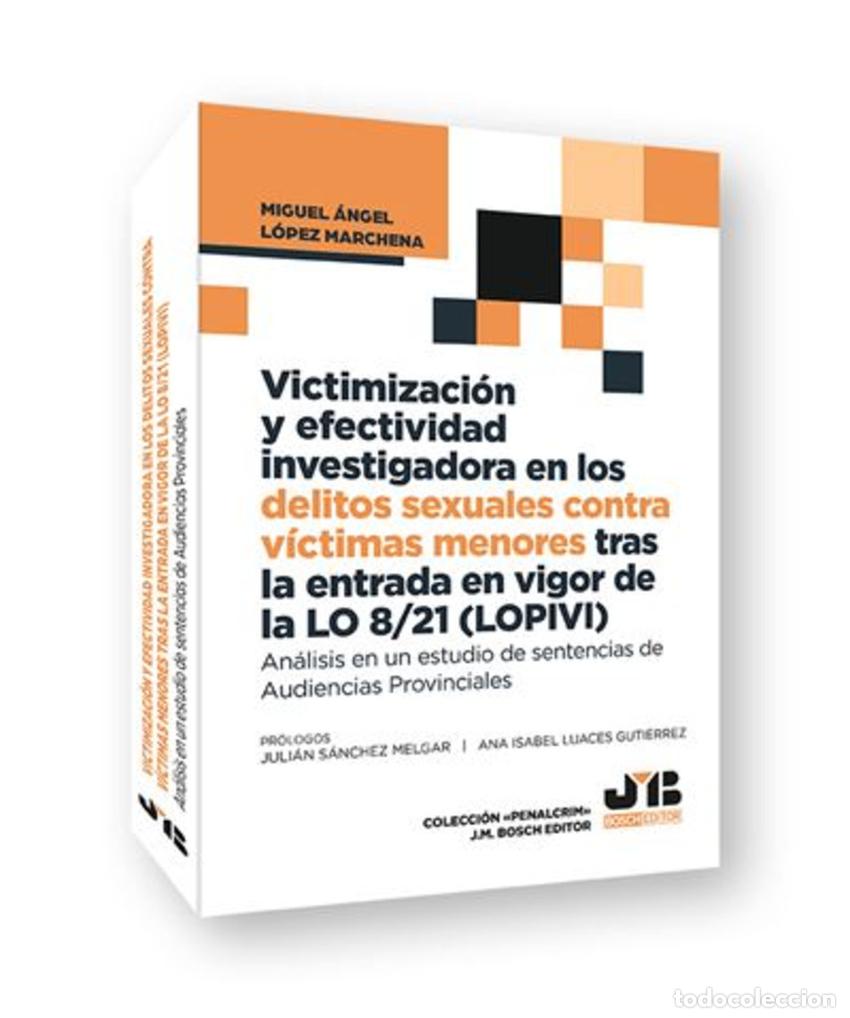 B&uuml;cher: VICTIMIZACI&Oacute;N Y EFECTIVIDAD INVESTIGADORA DELITOS SEXUALES CONTRA V&Iacute;CTIMAS MENORES TRAS LA ENTRADA E