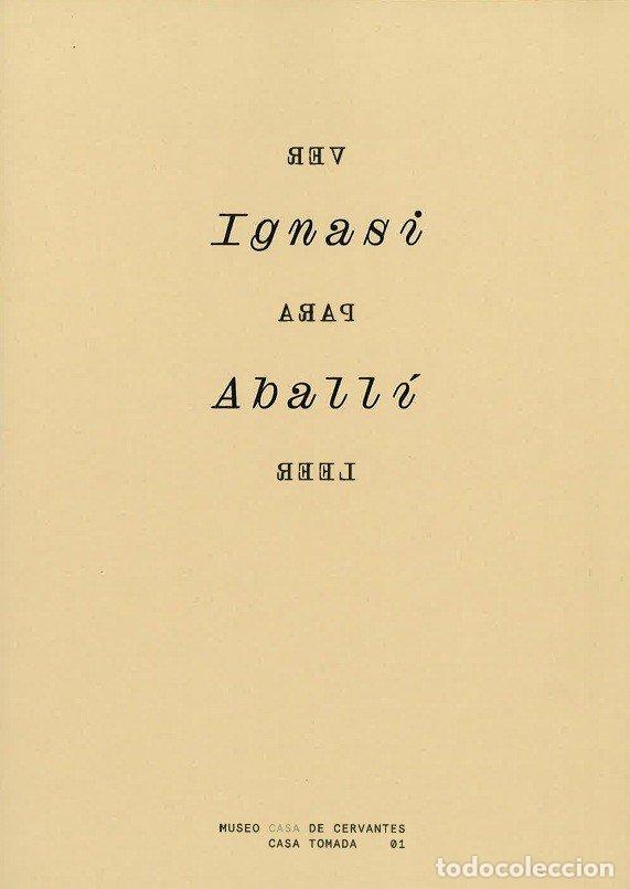 books: VER PARA LEER - IGNASI ABALLI
