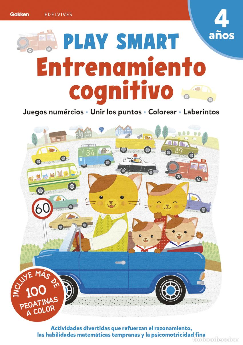 Libri: ENTRENAMIENTO COGNITIVO 4A&Ntilde;OS 21 PLAY SMART GAKKEN - Cuadernos y kits interactivos y de actividades