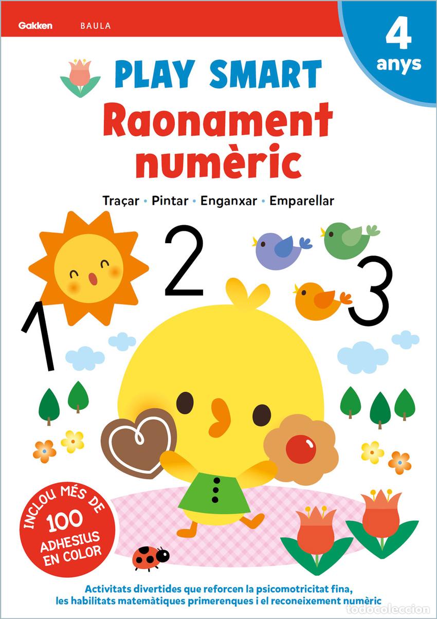 Libri: PLAY SMART RAONAMENT NUM&Egrave;RIC 4 ANYS - Equipo Gakken