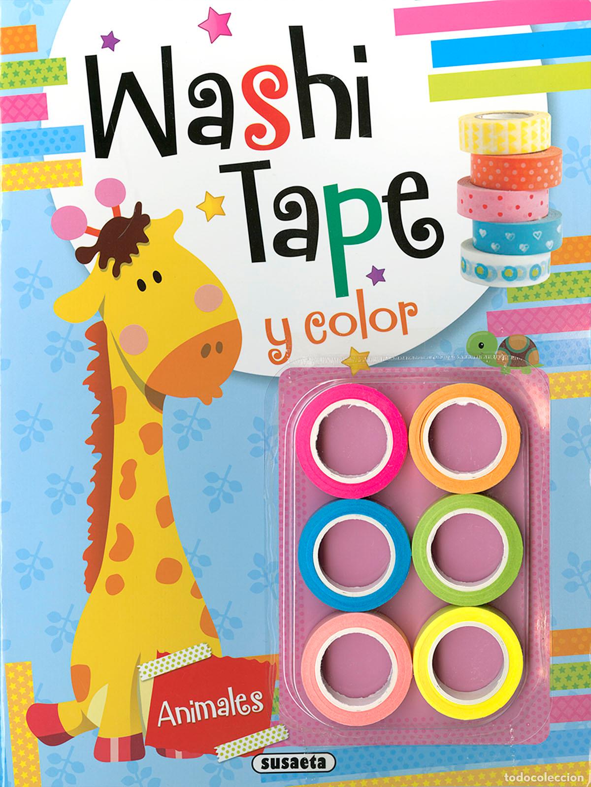 Libros: WASHI TAPE ANIMALES - Equipo Susaeta