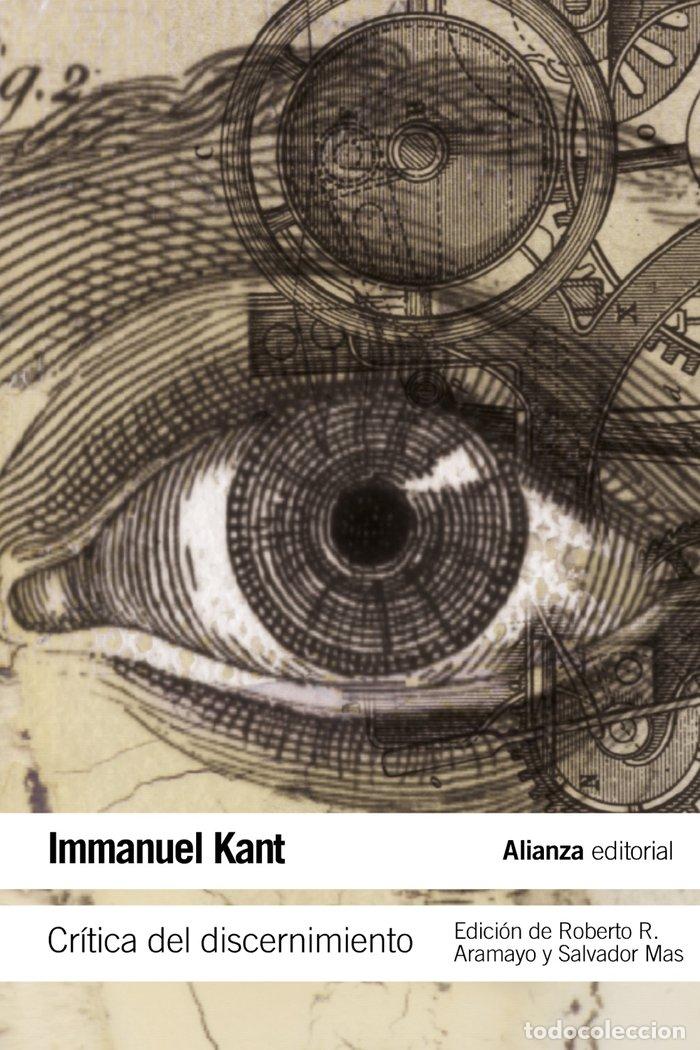 Libros: CRITICA DEL DISCERNIMIENTO - KANT, IMMANUEL