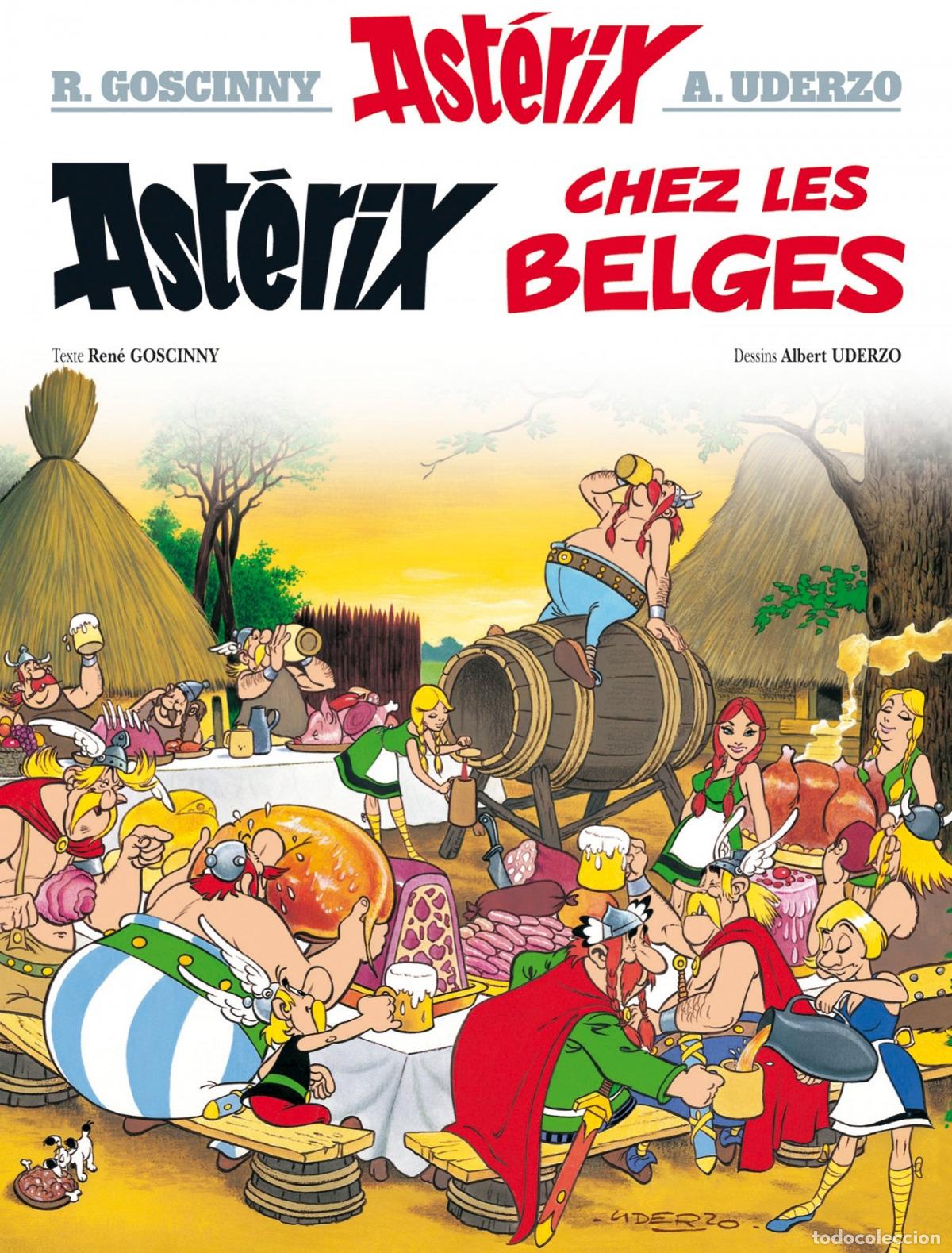 Libros: 24.ASTERIX.CHEZ LES BELGES (FRANCES) - Asterix Frances