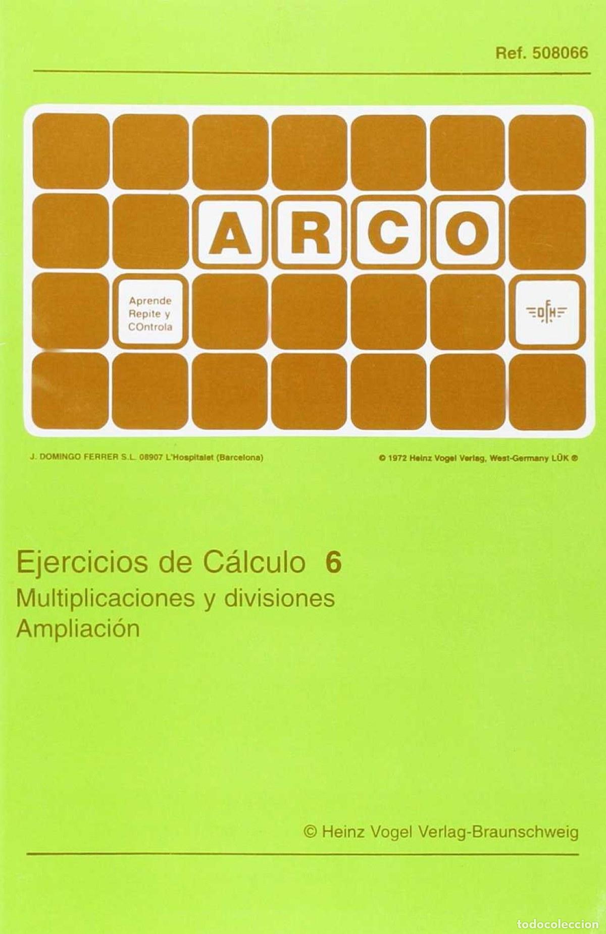 Libros: EJERC. CALCULO 6 MULTIP.-DIV. AMPLIACION - Ensenanza y aprendizaje de lenguas