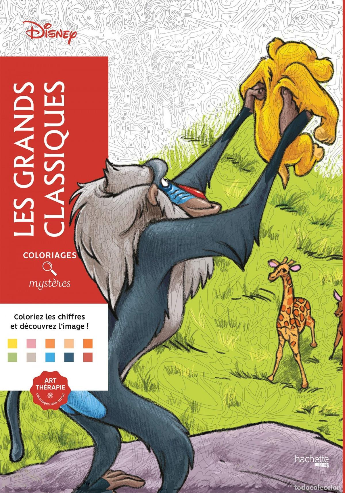 B&uuml;cher: COLORIAGES MYST&Egrave;RES DISNEY - LES GRANDS CLASSIQUES - Ficcion y temas afines