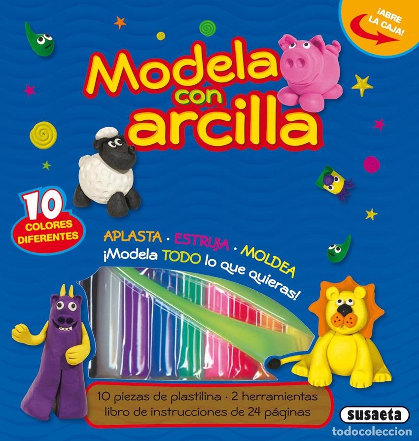 Libros: MODELA CON ARCILLA - Pasatiempos, acertijos y juegos
