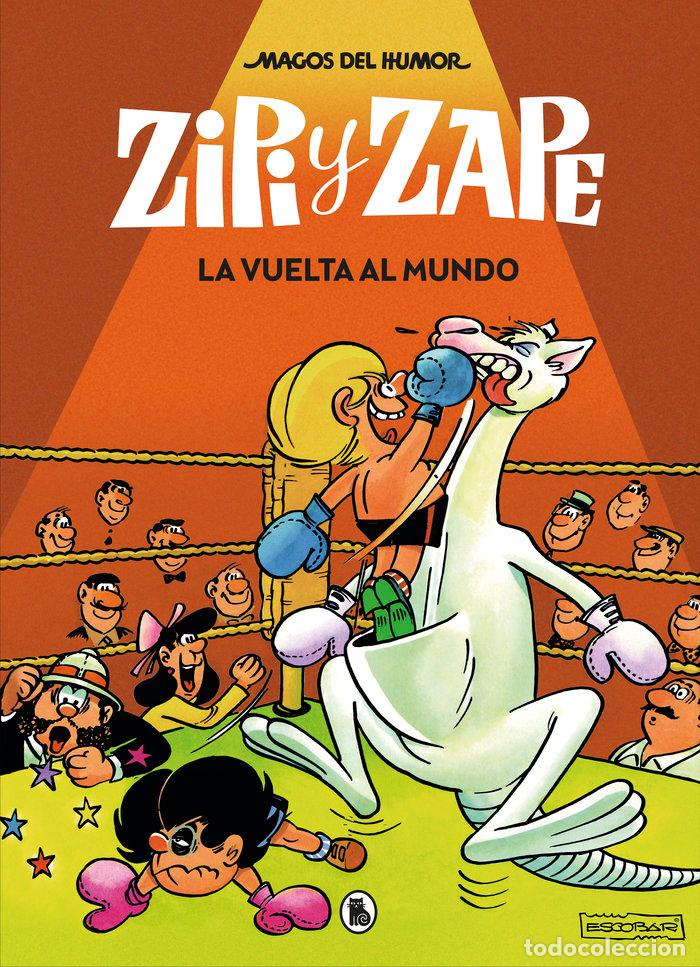 Libros: ZIPI Y ZAPE LA VUELTA AL MUNDO - MAGOS DEL HUMOR 13 - ESCOBAR, JOSEP