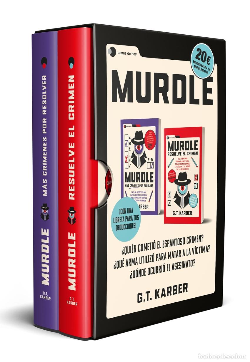 Livres: ESTUCHE MURDLE: VOL. 1 + VOL. 2 + LIBRETA DE DEDUCCIONES - G T KARBER