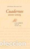 Livres: CUADERNOS - MILLARES SALL, JOSE MARIA