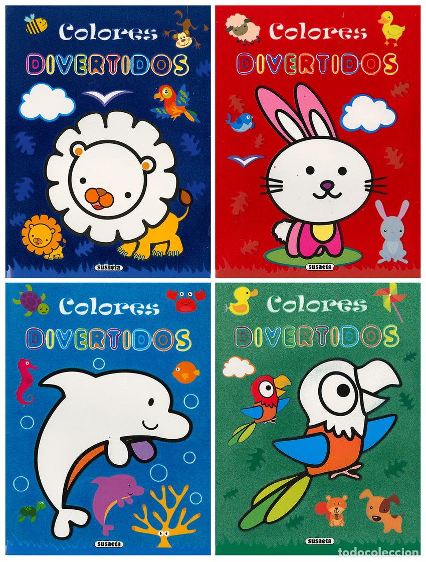 Livros: COLORES DIVERTIDOS - Cuadernos y kits interactivos y de actividades para ninos y ninas