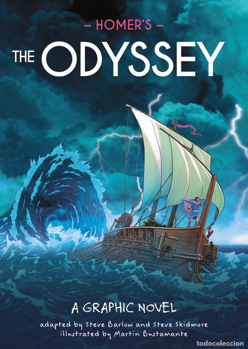 Livros: CLASSICS IN GRAPHICS: HOMER'S THE ODYSSEY - BARLOW, STEVESKIDMORE, STEVE