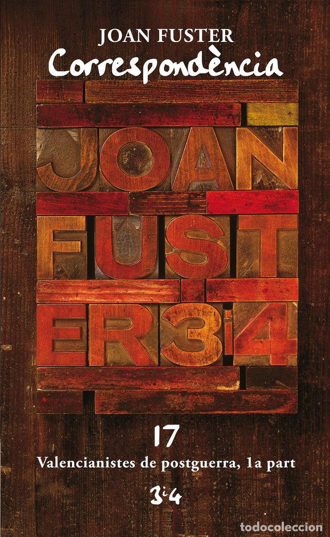 books: CORRESPONDENCIA JOAN FUSTER 17 - AA.VV