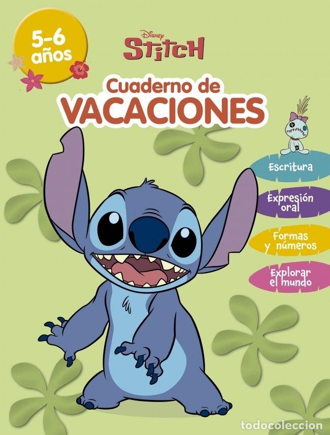 Livres: STITCH 5 6 A&Ntilde;OS DISNEY CUADERNO DE VACACIONES - DISNEY
