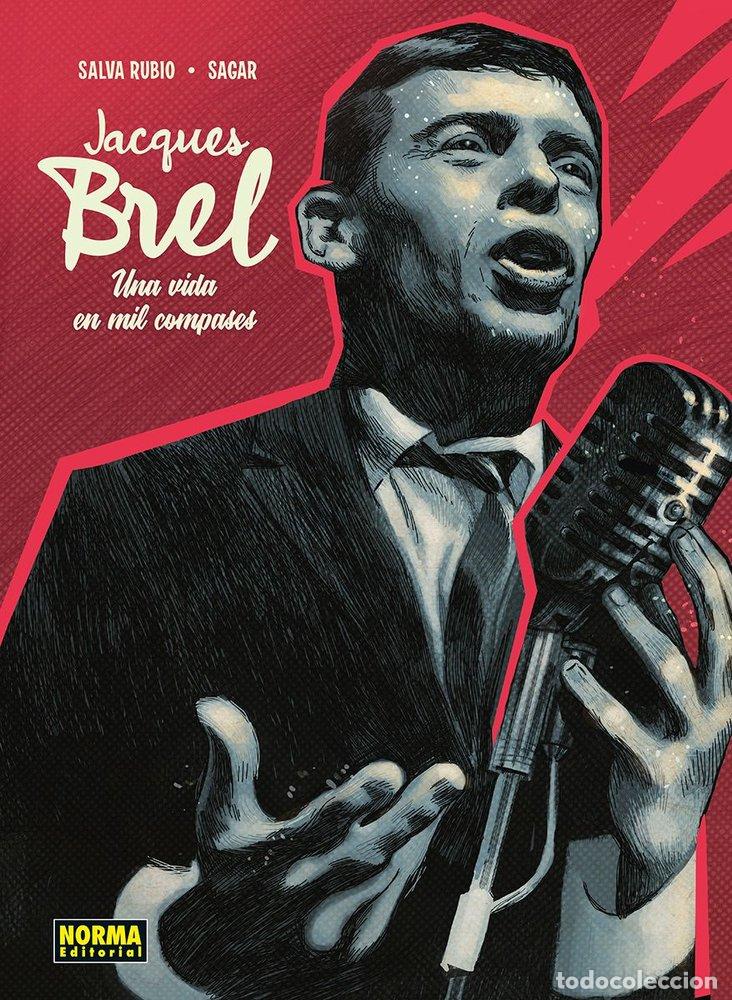 Libros: JACQUES BREL UNA VIDA EN MIL COMPASES - RUBIO, SALVA
