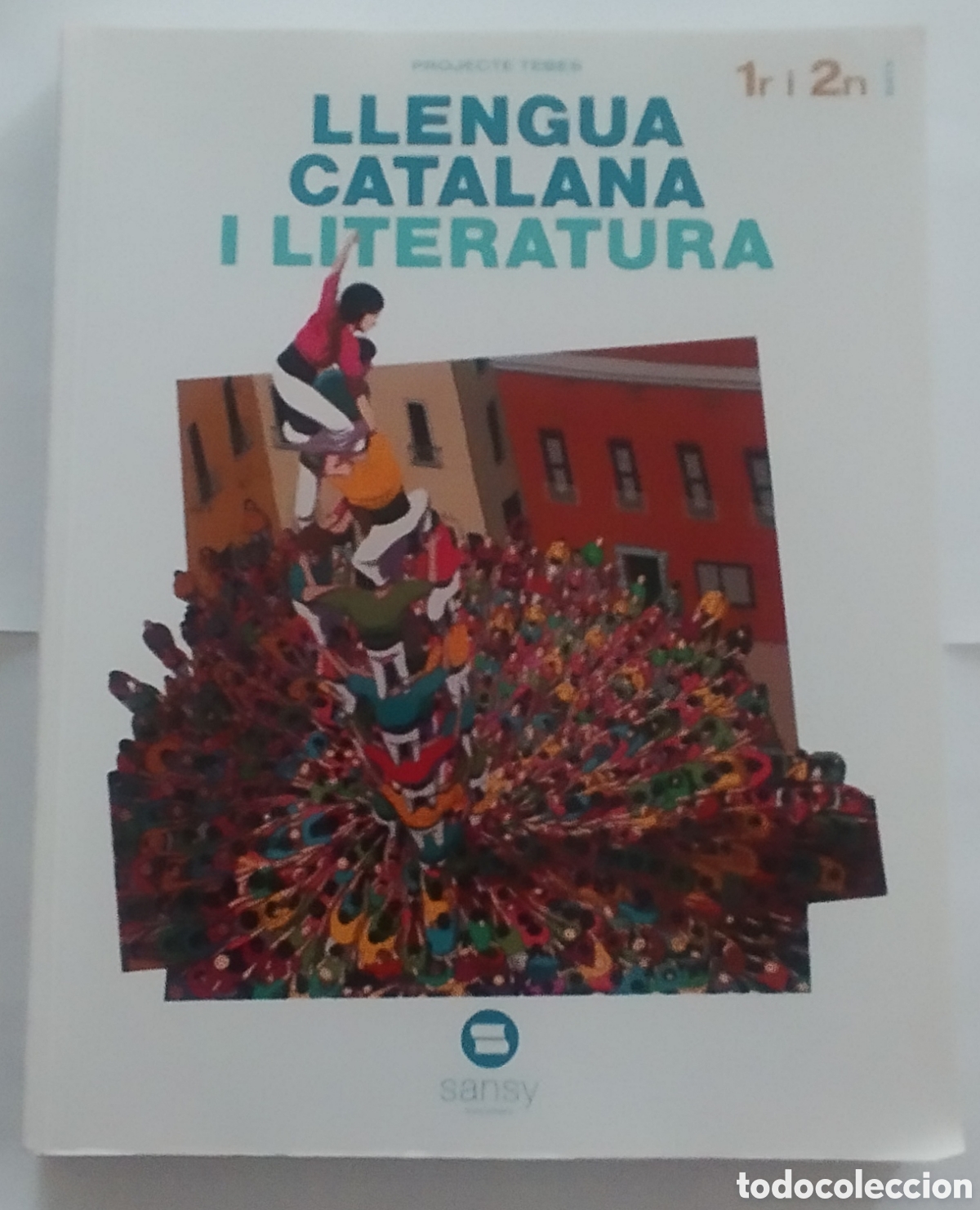 Libros: LLENGUA CATALANA Y LITERATURA 1&ordm;-2&ordm; BATXILLERAT EDITORIAL SANSY