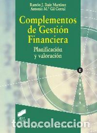 Livros: COMPLEMENTOS DE GESTION FINANCIERA - RUIZ MARTINEZ, RAMON