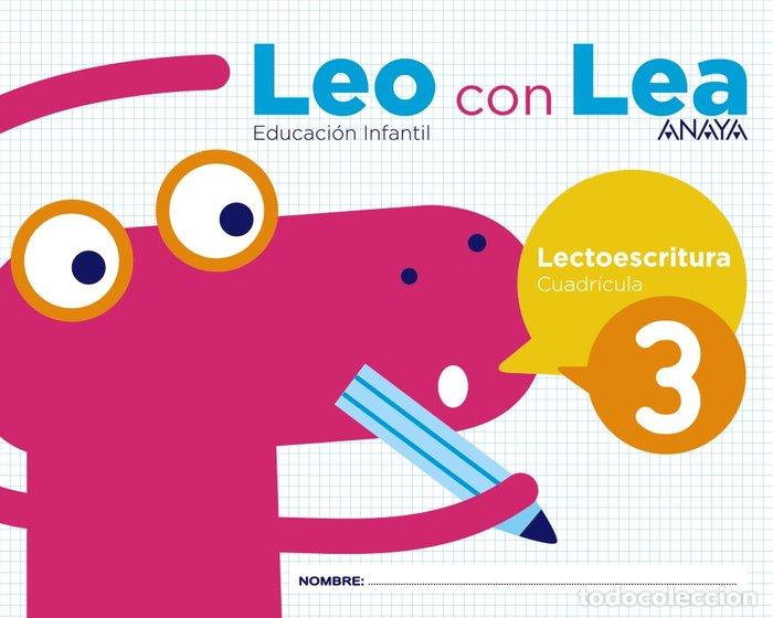 Libros: LEO CON LEA 3 CUADRICULA EI 17 - AA.VV