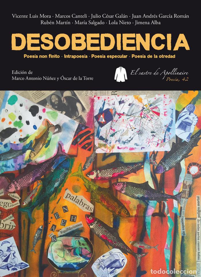 Libros: DESOBEDIENCIA - MORA, VICENTE LUIS