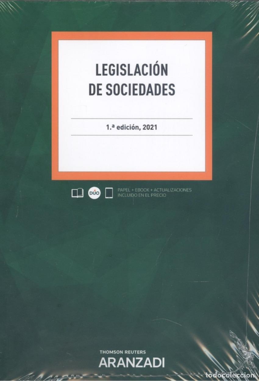 books: LEGISLACI&Oacute;N DE SOCIEDADES - Editorial Aranzadi