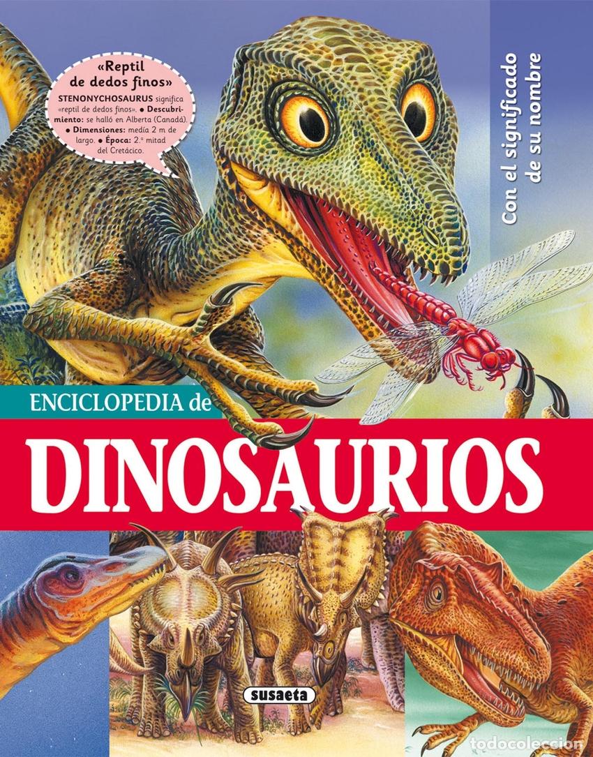 Livres: ENCICLOPEDIA DE DINOSAURIOS - Arredondo, Francisco