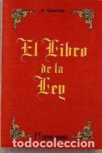 Libros: LIBRO DE LA LEY,EL - CROWLEY