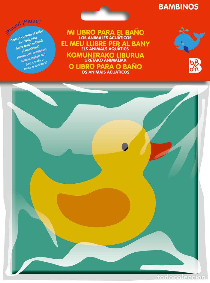 Libros: MI LIBRO PARA EL BA&Ntilde;O ANIMALES ACUATICOS - BALLON