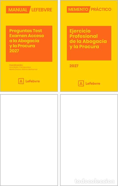 books: PACK MEMENTO EJERCICIO PROFESIONAL DE LA ABOGACIA Y LA PROC - AA.VV