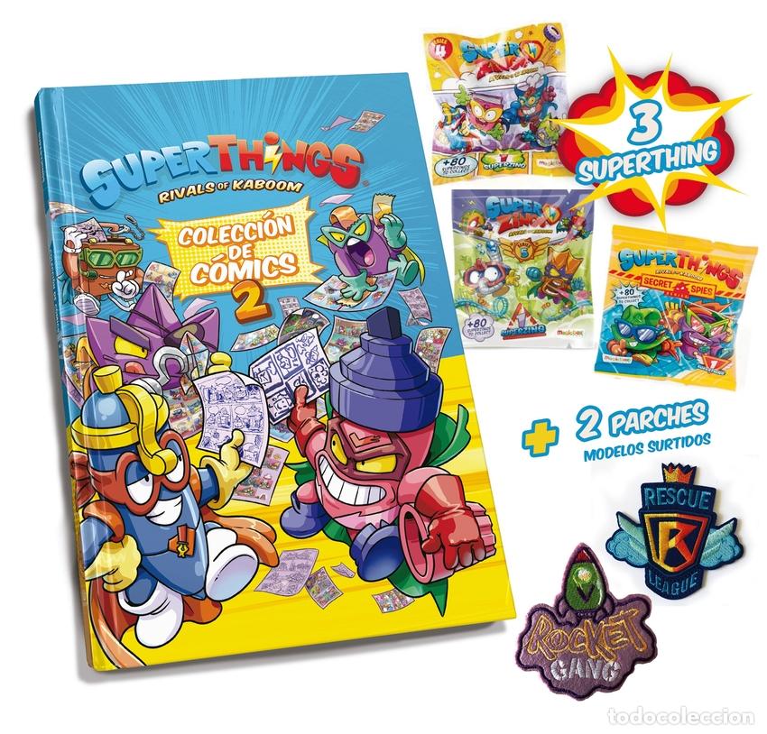 Libri: LIBRO COLECCIONISTA C&Oacute;MICS SUPERTHINGS - MAX - SERIES 4, 5 Y SECRET SPIES - Ediba Europa EON SL