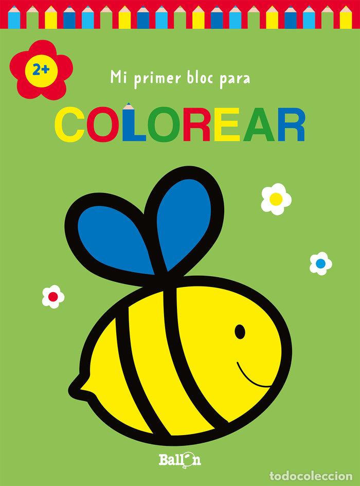 Livros: MI PRIMER BLOC PARA COLOREAR ABEJA +2 - AA.VV