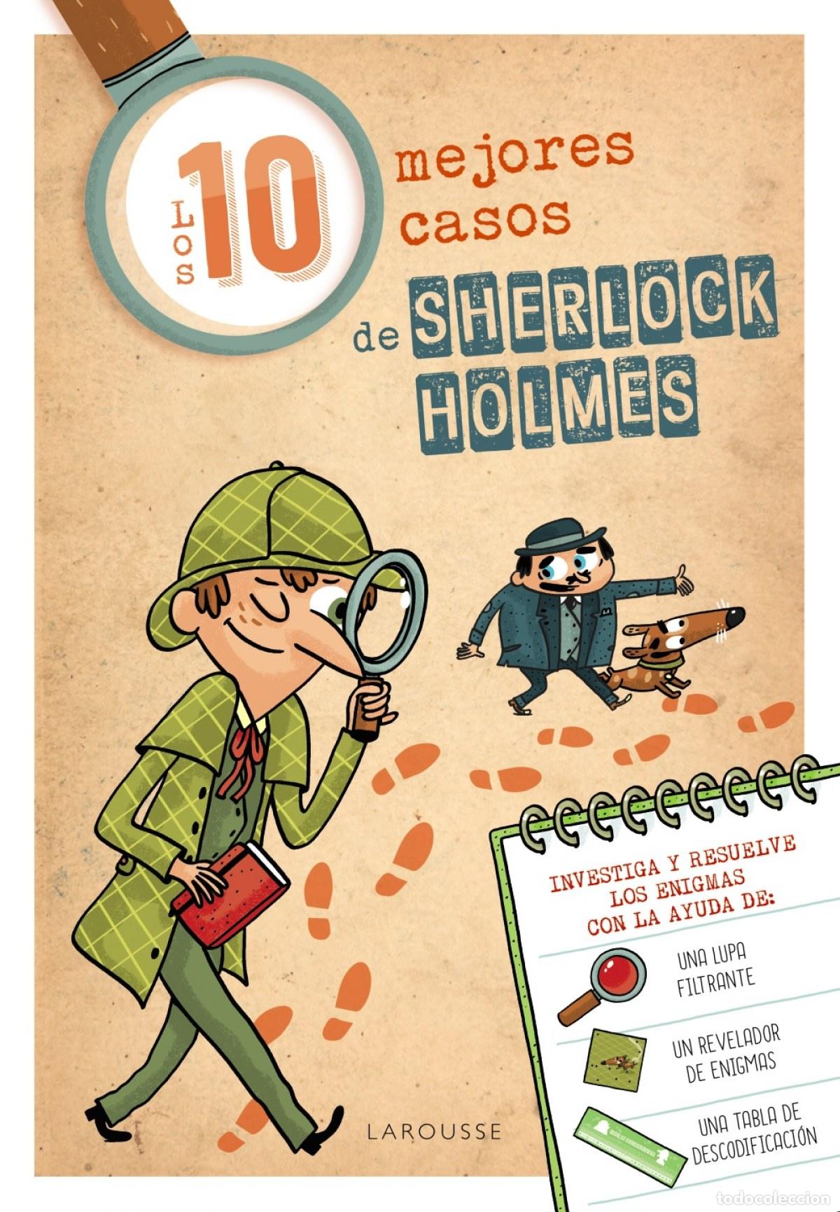 Livros: LOS DIEZ MEJORES CASOS DE SHERLOCK HOLMES - Larousse Editorial