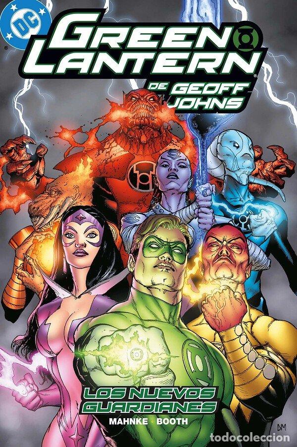 books: GREEN LANTERN DE GEOFF JOHNS 14 LOS NUEVOS GUARDIANES - DOUGH MAHNKE