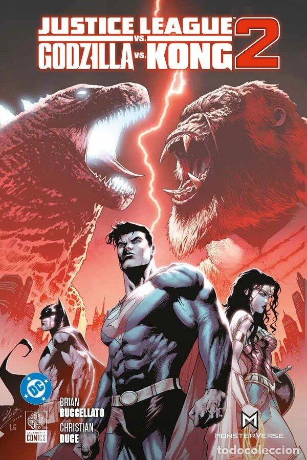 Libros: JUSTICE LEAGUE VS GODZILLA VS KONG 2 - BRIAN BUCCELLATO