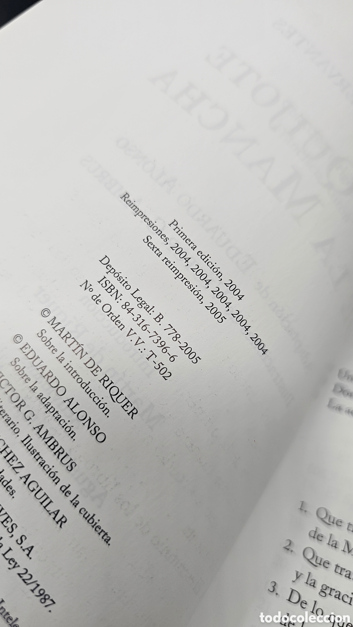 Libros: Libro del quijote de la Mancha - Foto 4